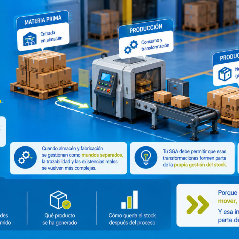 Cómo controlar el inventario de un almacén con SGA