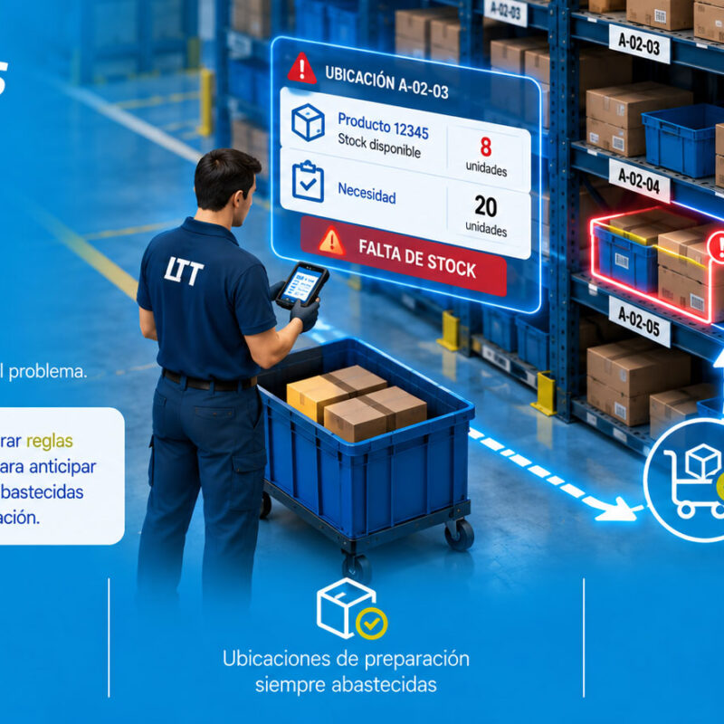 Cómo reaprovisonar almacén