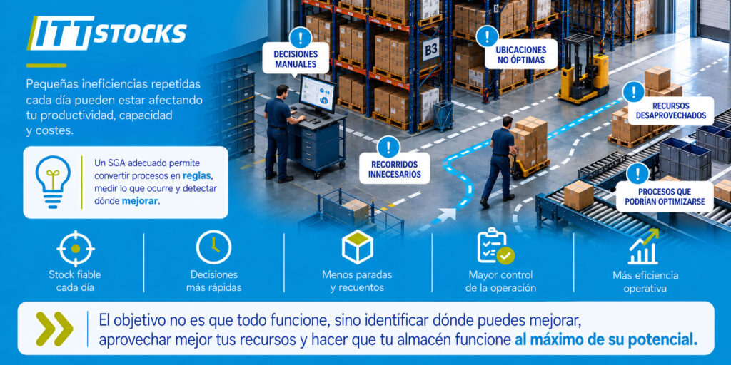 Tu almacén funciona. Pero podría hacerlo mejor.
